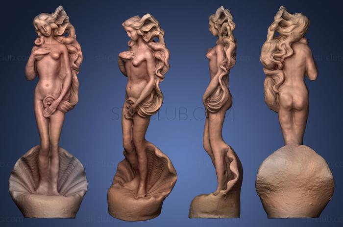 3D model The birth of Venus (STL)